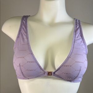 Savage X Fenty Lavender Mesh Bralette Only LARGE